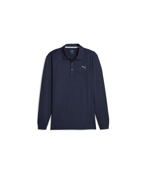 PUMA POLO MANCHE LONGUE NAVY de France