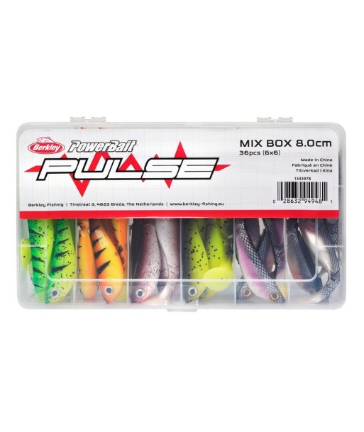 Pulse Shad MixBox - 8cm/36pcs est présent 