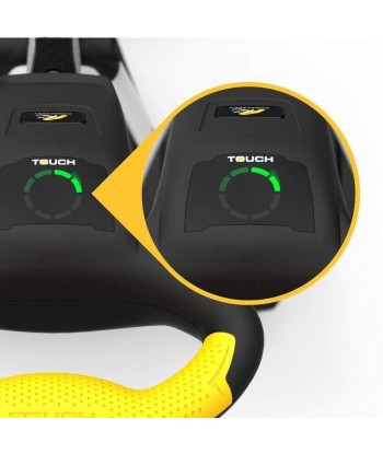 Powakaddy Touch blanc brillant des détails fins