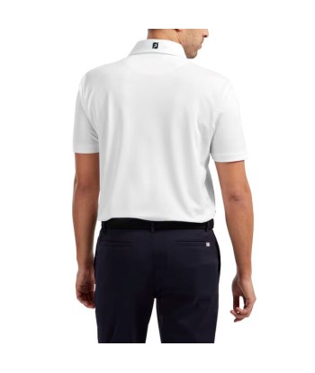 footjoy polo Pique blanc en linge