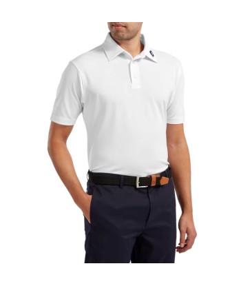 footjoy polo Pique blanc en linge