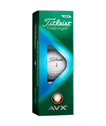 Titleist Balles AVX blanche 2022 (boite de 12) pas chere