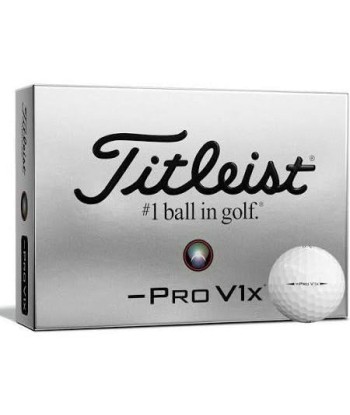 Titleist Pro V1x Left Dash (boite de 12) en linge