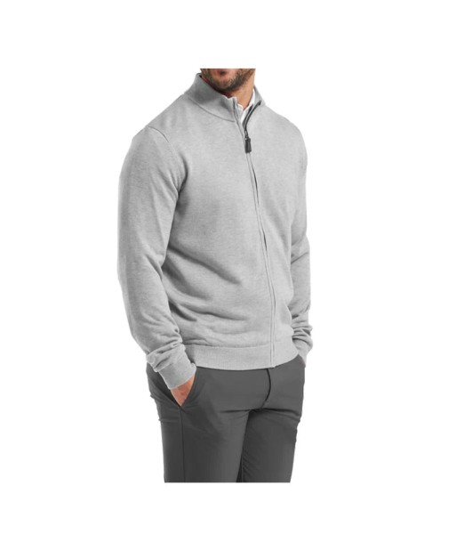 FootJoy Pull Full-Zip doublé Drirelease Gris Les magasins à Paris