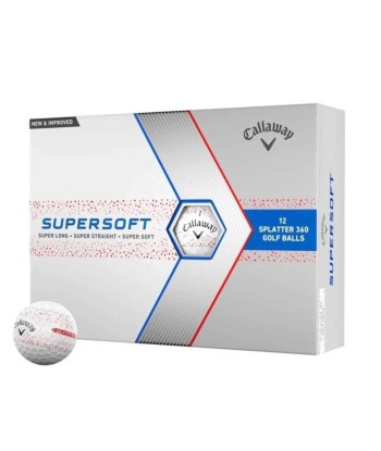 Callaway Balles Supersoft Splatter 360 meilleur choix