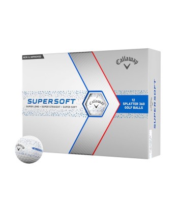 Callaway Balles Supersoft Splatter 360 meilleur choix