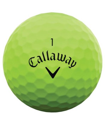 Callaway Balles Supersoft 2023 Green (boite de 12) Paris Déstockage Promo