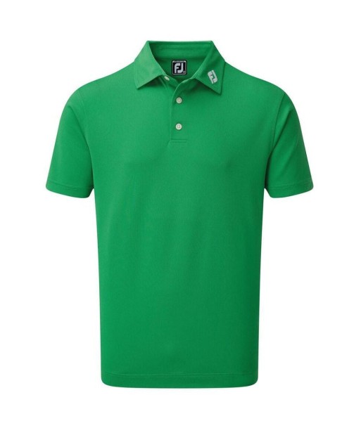 FOOTJOY POLO STRETCH PIQUE SOLID VERT à prix réduit toute l'année