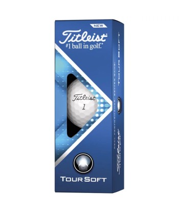 Titleist Balles Tour Soft Blanche (boite de 12) Le MVP de beaucoup