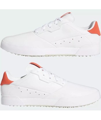 adidas Chaussures de golf adicross retro Cloud White / Altered Amber / Aluminium le des métaux précieux