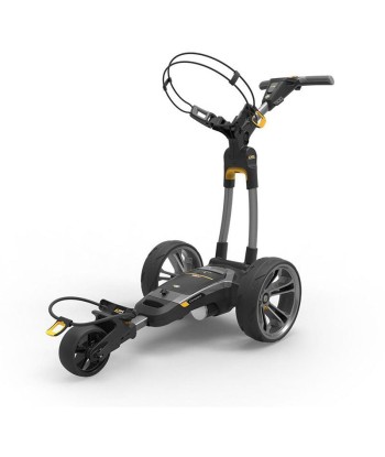 POWAKADDY COMPACT CT6  EBS (frein électronique) chariot électrique COULEUR GUNMETAL est présent 