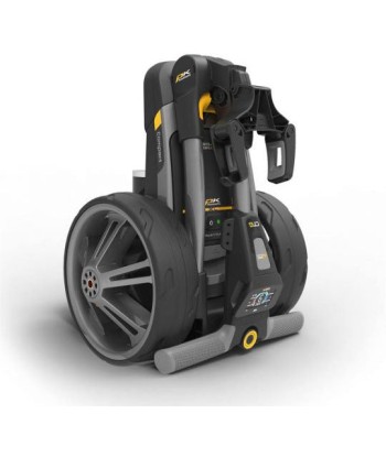 POWAKADDY COMPACT CT6  EBS (frein électronique) chariot électrique COULEUR GUNMETAL est présent 