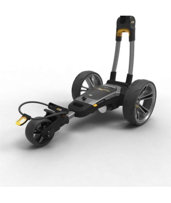 POWAKADDY COMPACT CT6  EBS (frein électronique) chariot électrique COULEUR GUNMETAL est présent 