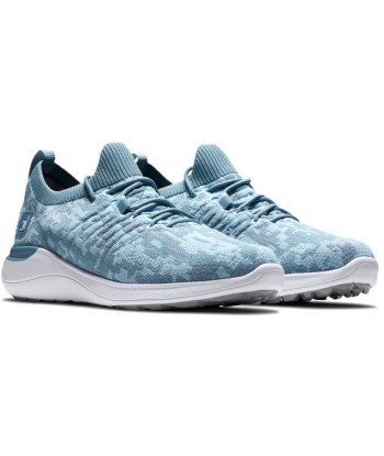 FootJoy Chaussures de golf Flex XP Femme Bleu brillant des détails fins