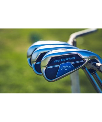 Callaway Série de Fer Big Bertha B21 shaft acier la livraison gratuite