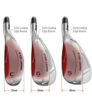 Cleveland Wedge Smart Sole 4 shaft graphite lady la chaussure