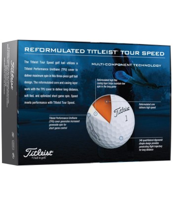 Titleist Tour Speed 2022 (boite 12) france