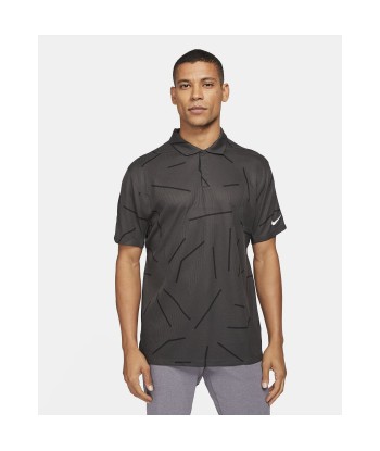 Nike Polo TW  Dri-Fit Gris Noir Pour