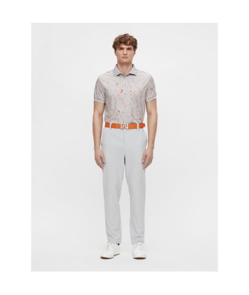 Lindeberg Polo Tour Tech Regular Fit gris orange Economisez 