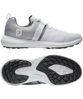 Footjoy Flex 2021 Blanche Grise pas cheres