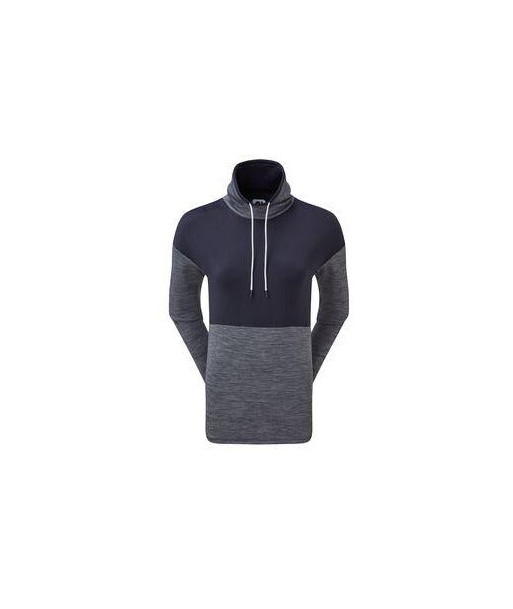 FOOTJOY PULLOVER POLAIRE A COL CHEMINEE NAVY le concept de la Pate a emporter 