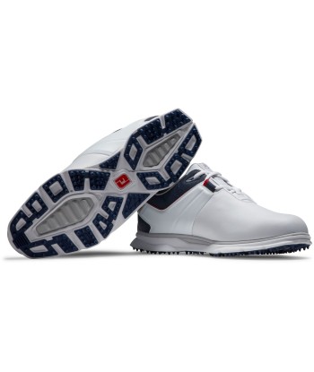 Footjoy PRO|SL 2022 Blanche / Bleu / rouge Livraison rapide