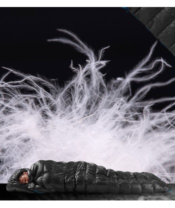 Sac de Couchage Plumes Oie (5° à -11°) s'inspire de l'anatomie humaine