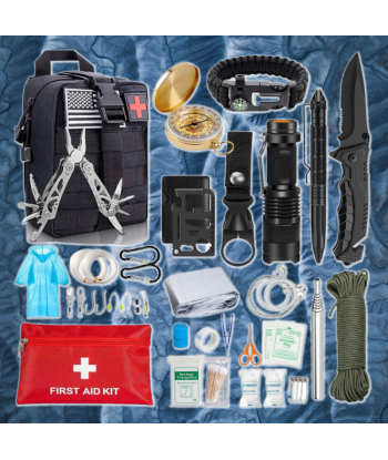 Kit de Survie Avancé Noir l'achat 