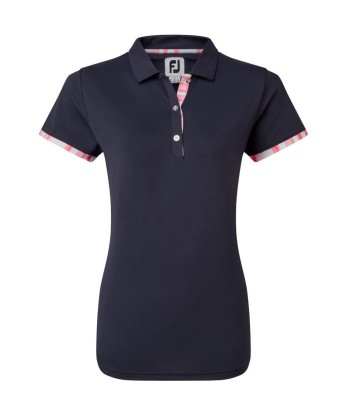 Footjoy polo pique womens navy JUSQU'A -70%! 