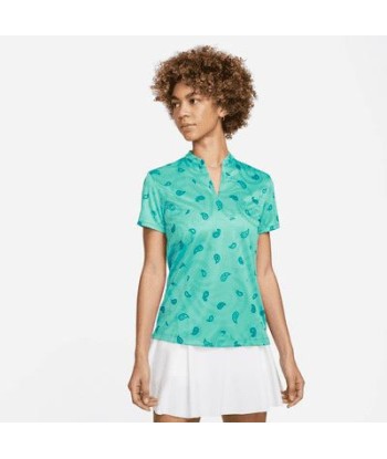 Nike Golf polo lady Dri fit imprimé vert 2024