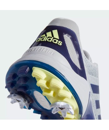 ADIDAS Chaussures de golf ZG 21 motion Grise bleu Jaune sur le site 