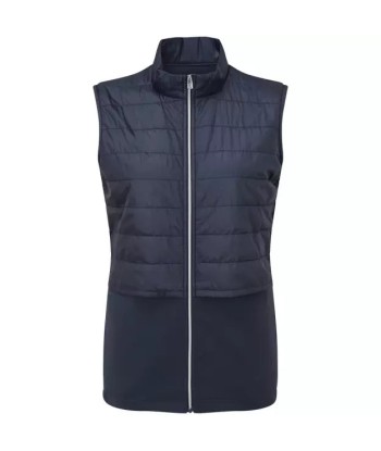 Footjoy veste isolante sans manche navy rembourrage situé sous