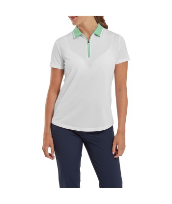 Footjoy polo femme uni en fil d'Écosse sur le site 