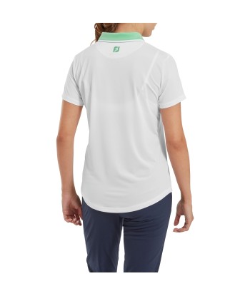 Footjoy polo femme uni en fil d'Écosse sur le site 