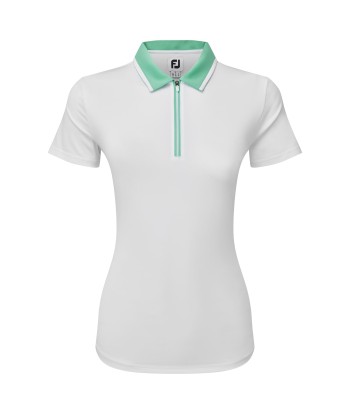 Footjoy polo femme uni en fil d'Écosse sur le site 