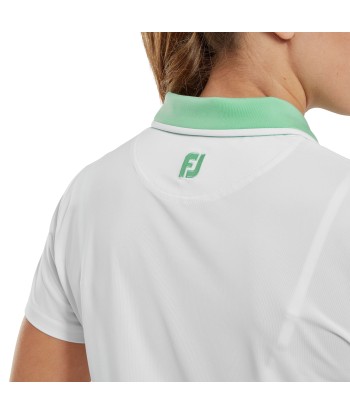 Footjoy polo femme uni en fil d'Écosse sur le site 