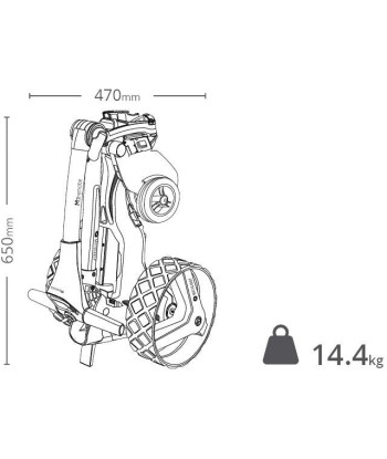 Motocaddy M7 REMOTE DHC (avec télécommande) français