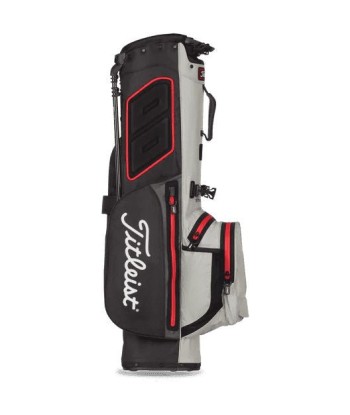 Titleist Sac Trépied Players 4 STA DRY NOIR GRIS ROUGE pas cher 