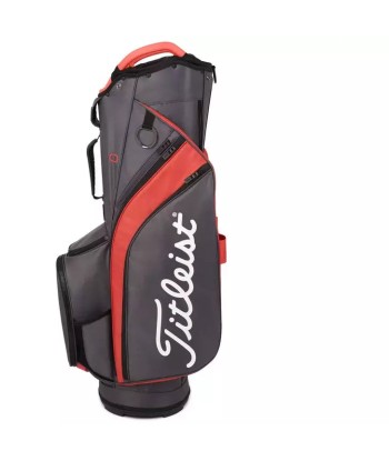 Titleist Sac Chariot Lightweight 14 graphite rouge en ligne