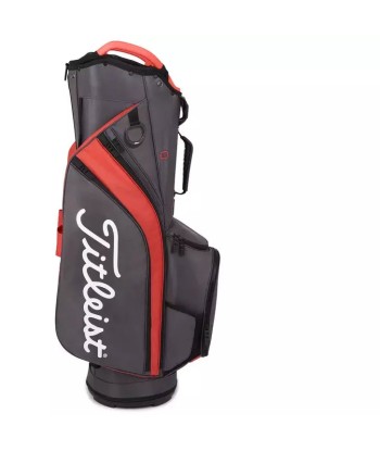 Titleist Sac Chariot Lightweight 14 graphite rouge en ligne