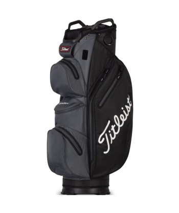 Titleist Sac Chariot STADRY™ 2022 cart 14 Noir Gris brillant des détails fins