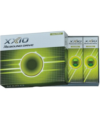 Xxio Balle rebound driver premium Lime Yellow les ctes