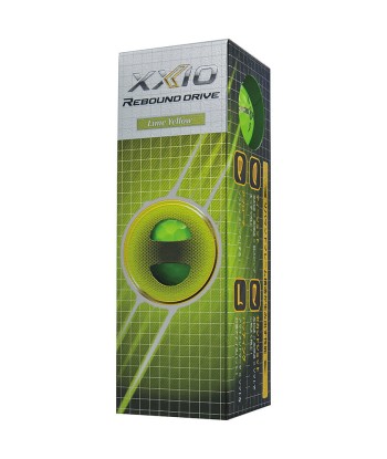 Xxio Balle rebound driver premium Lime Yellow les ctes