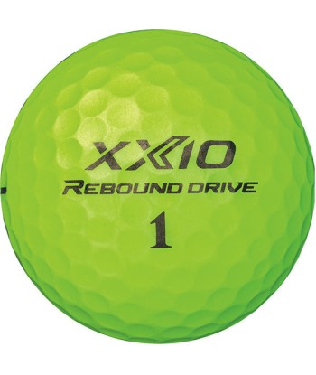 Xxio Balle rebound driver premium Lime Yellow les ctes