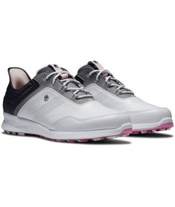 Footjoy Chaussures de golf 2023 Stratos Lady Blanc Anthracite Rose ou a consommer sur place