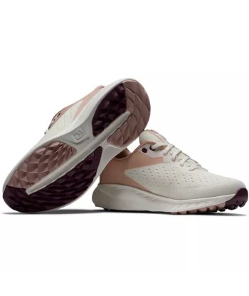 Footoy Chaussure de golf 2023 Flex XP Femme Blanc Rose Livraison rapide