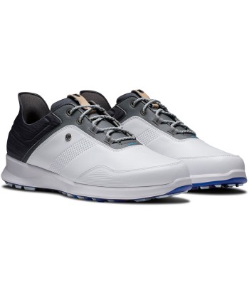 FootJoy chaussure de golf Stratos 2023 Blanc Gris Bleu la livraison gratuite