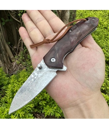 Couteau Bushcraft EDC Bois pas cher chine