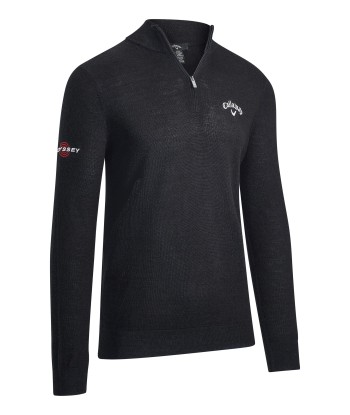 Callaway 1/4 zip Merino Noir une grave pollution 