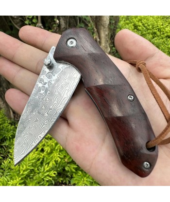 Couteau Bushcraft EDC Bois pas cher chine